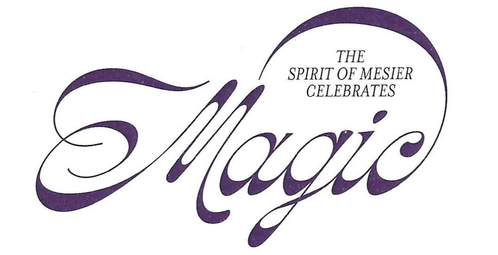 SAVE THE DATE ! 2026 Spirit of Mesier Celebrates Magic ~ Cocktail Gala