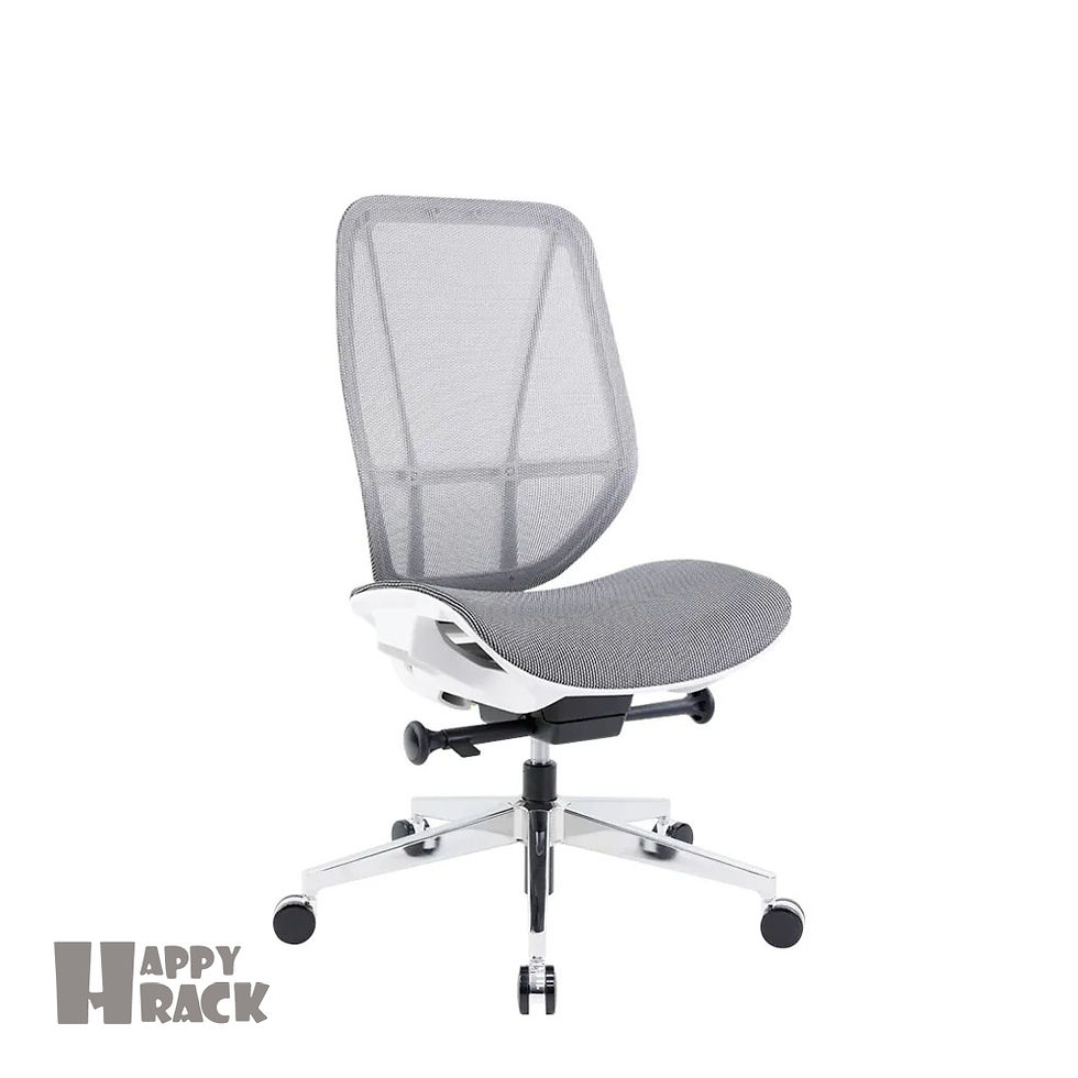 縮圖：努拉全網椅-白 免螺絲角鋼,書桌,書架,收納架,衣櫃,桌子,櫃子,收納,收納教學,架子,場地丈量,動線規劃,安裝教學