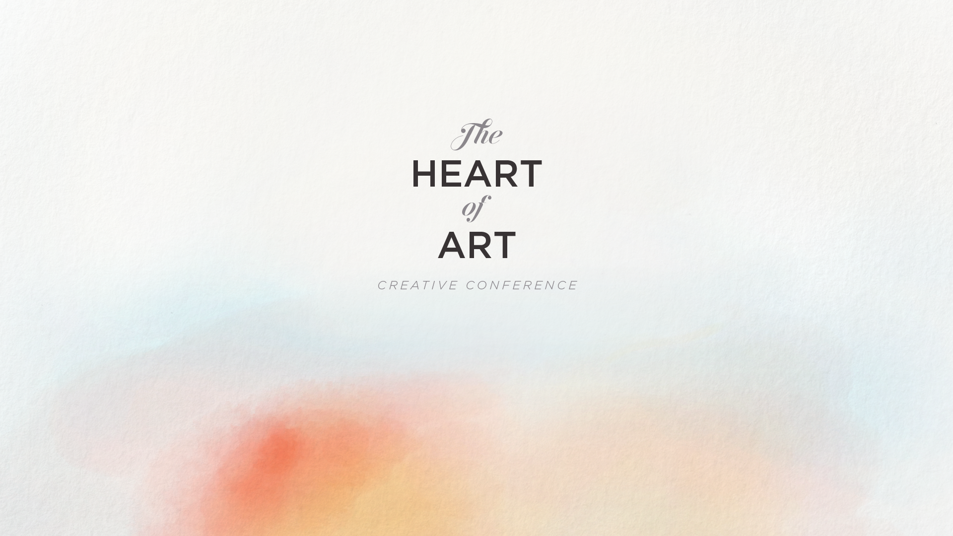 The Heart of Art Creative Conference Media