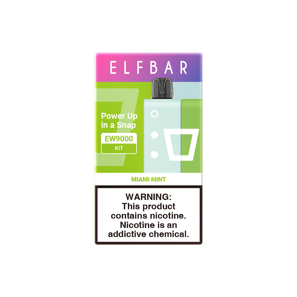 Elf Bar Vape 9000 Puff Miami Mint Disposable Vape South Africa