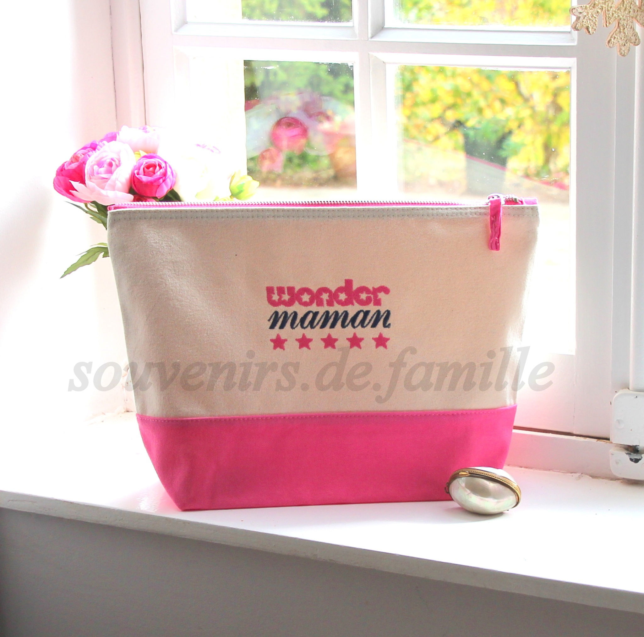 Trousse rectangulaire Wonder Mum - taille L