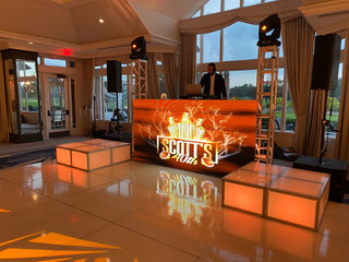 The LED Video DJ Booth
