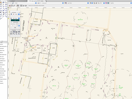 CAD drawing Dorset Project