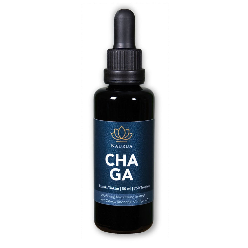 1 Flasche Chaga Extrakt Tinktur, 50ml