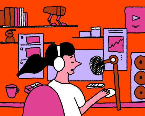 Streamer. Lucrative gaming economy / editorial portfolio project.