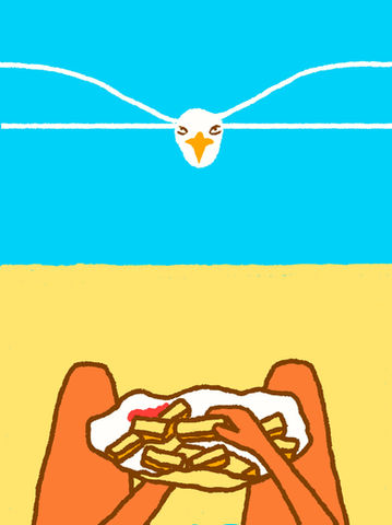 Always fun at the seaside / editorial portfolio project.