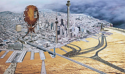 CLINTON GORST. ANALOG COLLAGE. Downtown 