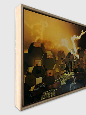 CLINTON GORST. HIVE OF ELECTRICITY. COLLAGE