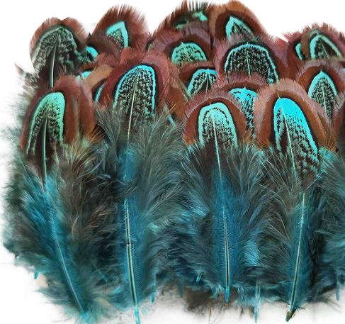 Thumbnail: Fire&Water Feather Earrings 