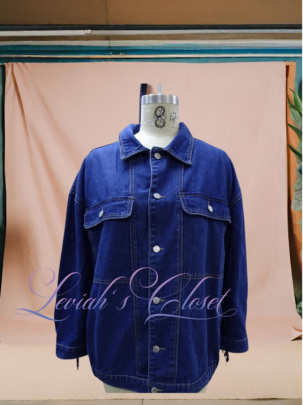Thumbnail: Denim Jean Jacket - Blue