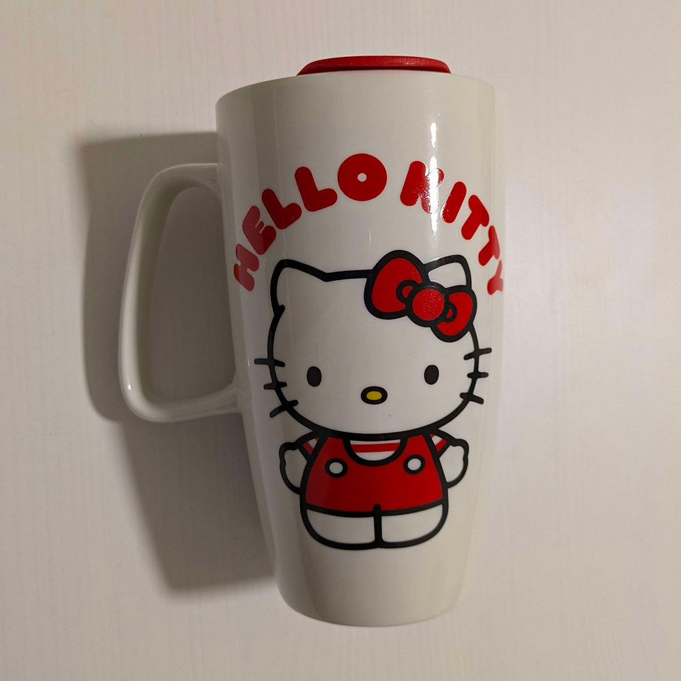 Hello Kitty Ceramic Travel Mug