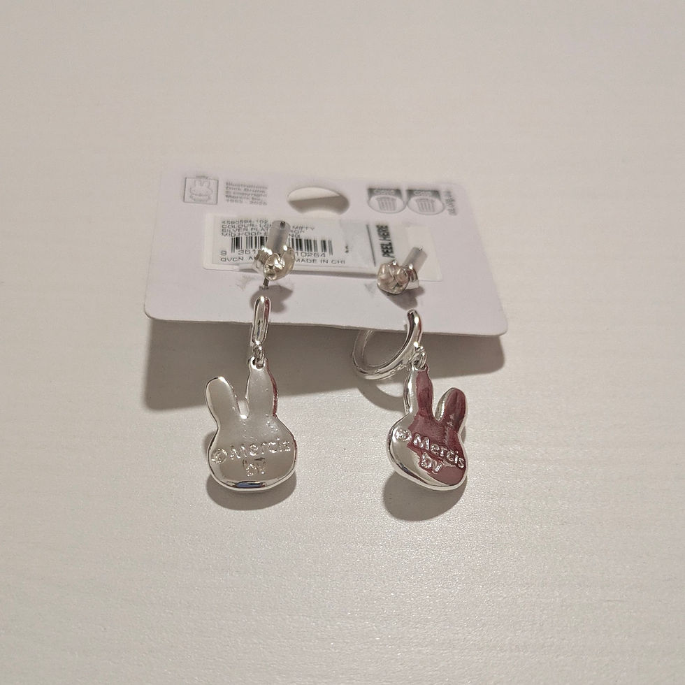 Thumbnail: Miffy Silver Earrings