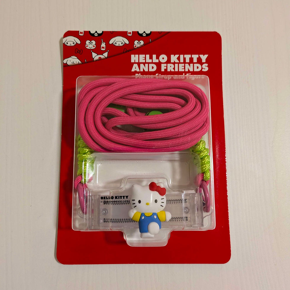 Hello Kitty Phone Strap and Figure