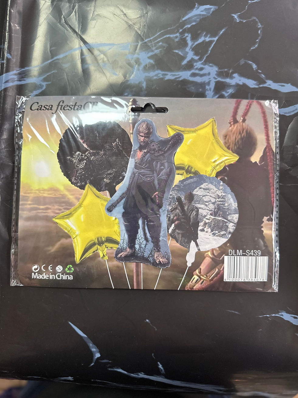 Miniatura: set globo metálico 5pcs(气球5件套） 