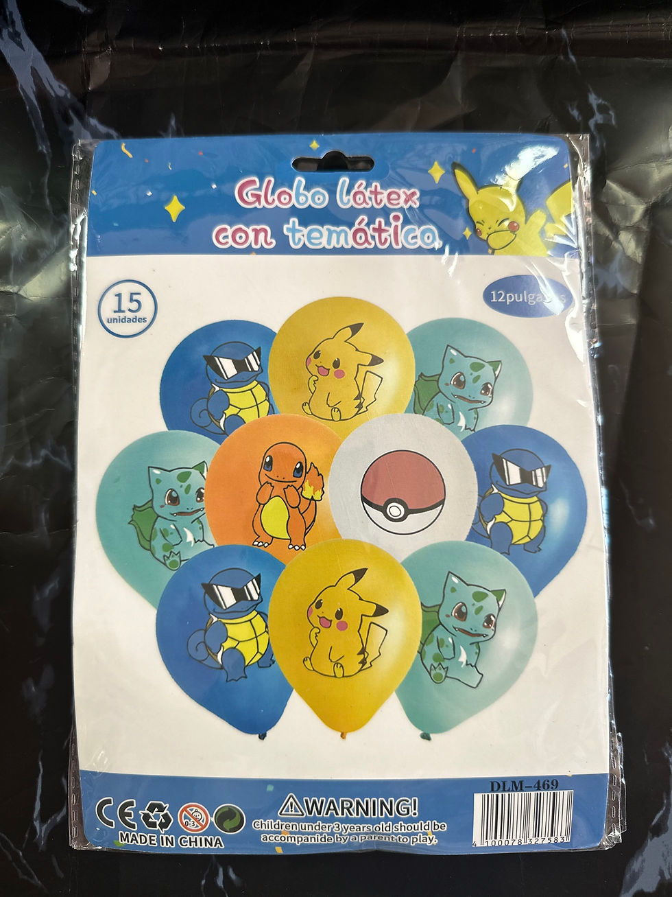 Miniatura: Globo látex con temática 15pcs 