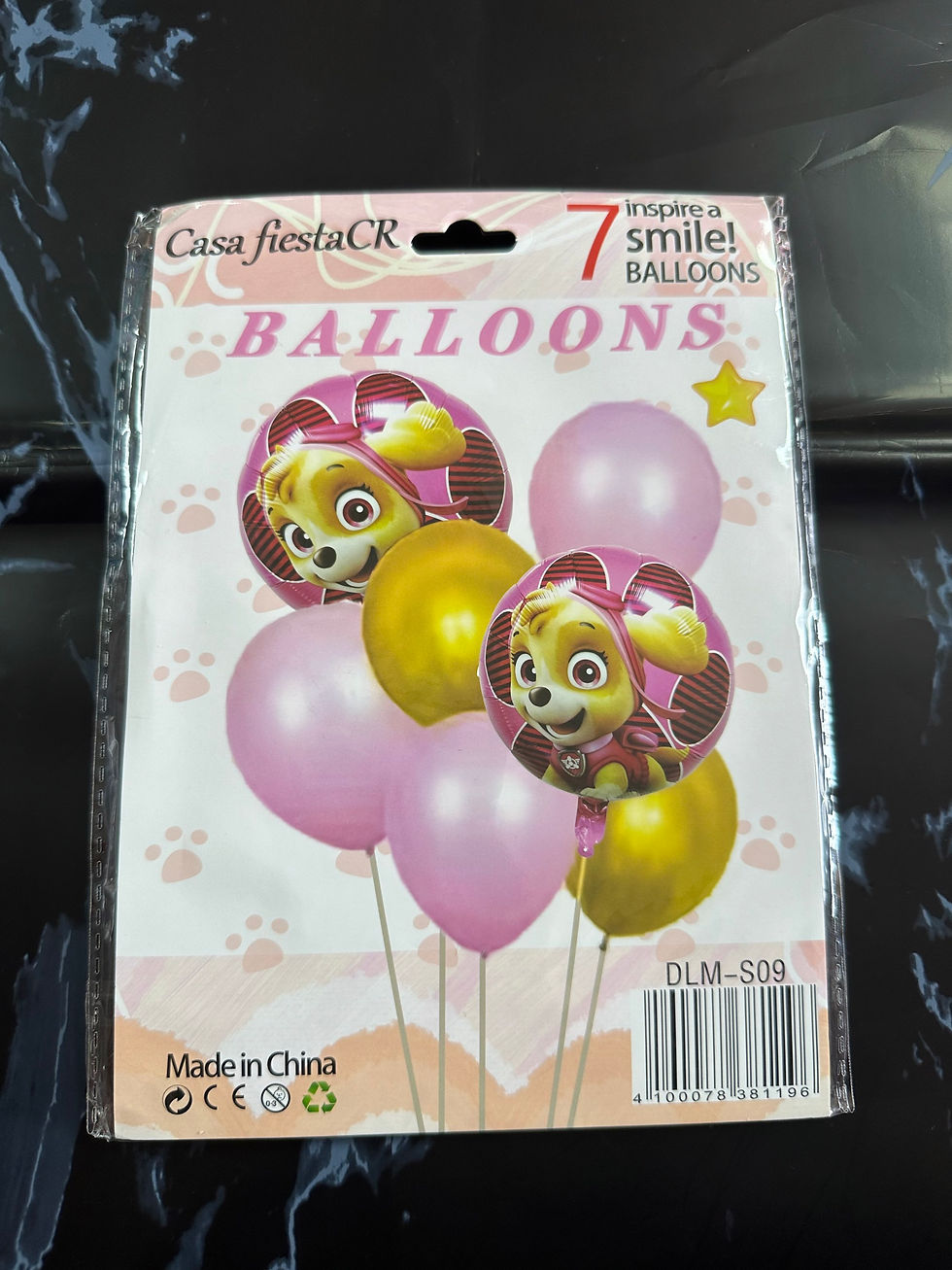 Miniatura: set globos 7pcs (气球7件套） 