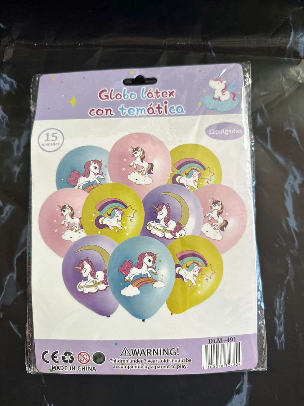 Miniatura: Globo látex con temática 15pcs 