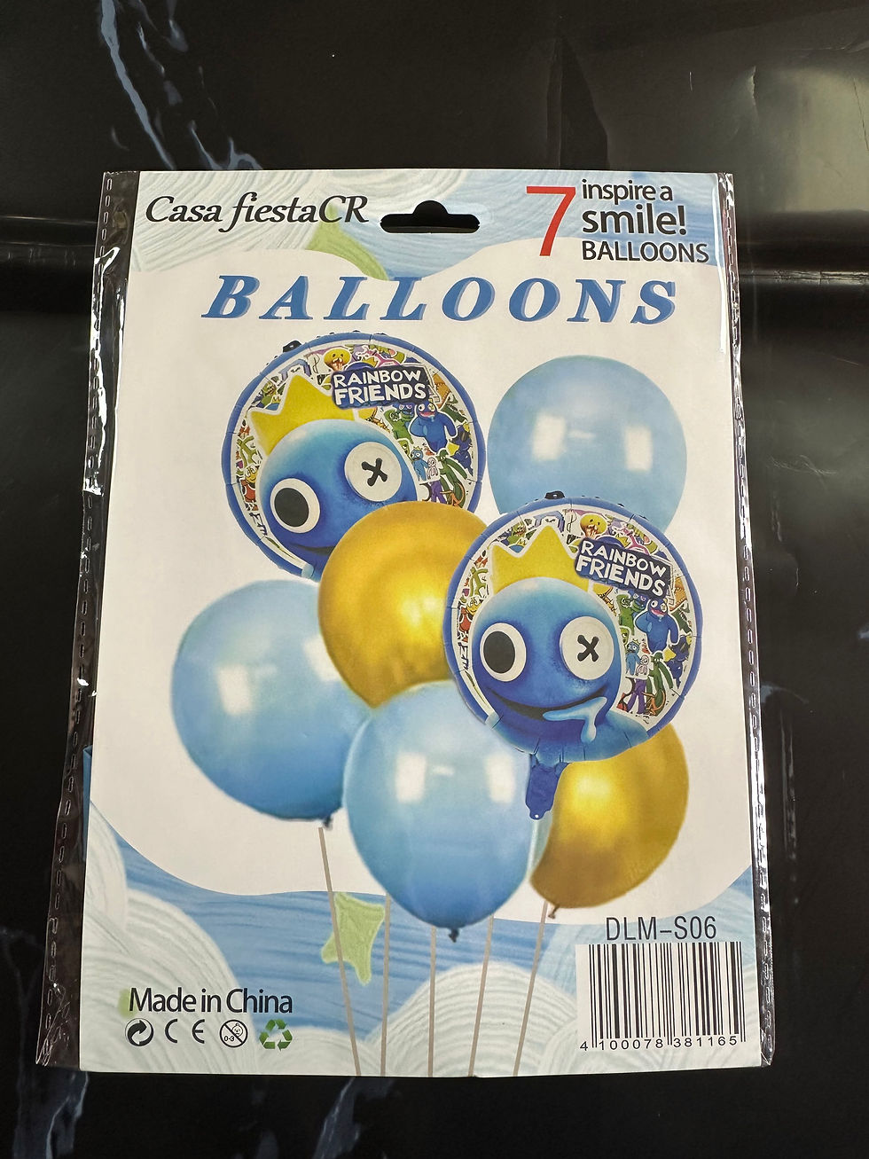 Miniatura: set globos 7pcs(气球7件套）