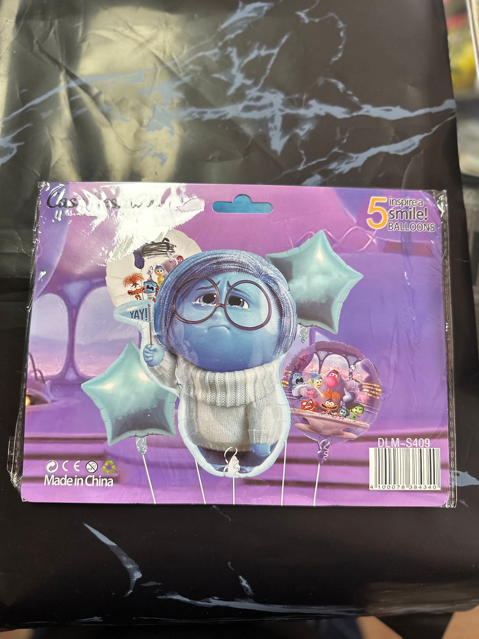 Miniatura: set globo metálico 5pcs(气球5件套） 
