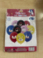 Miniatura: Globo látex con temática 15pcs 