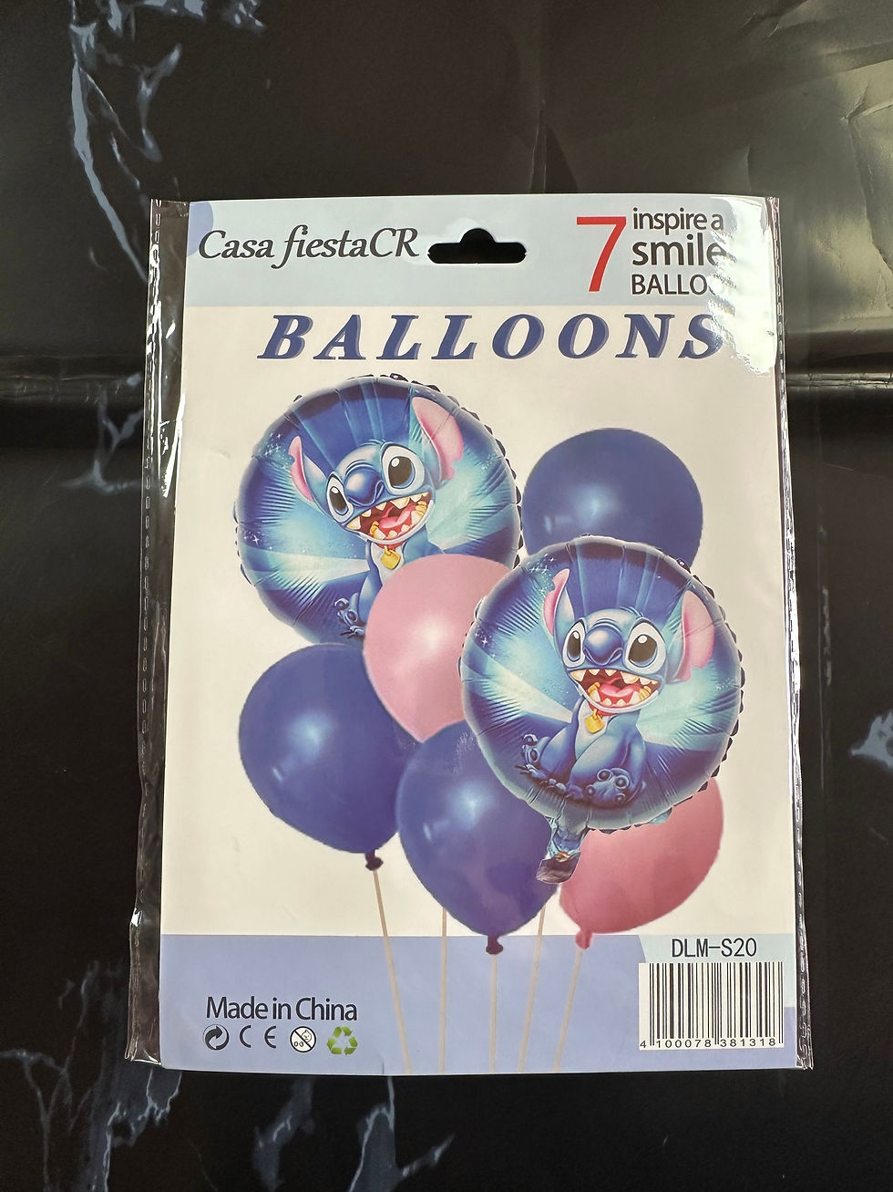 Miniatura: set globos 7pcs (气球7件套） 