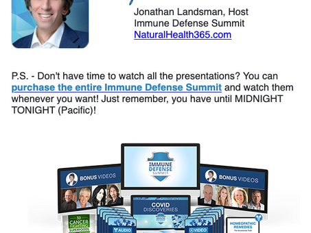 Immune Defense Summit - Now