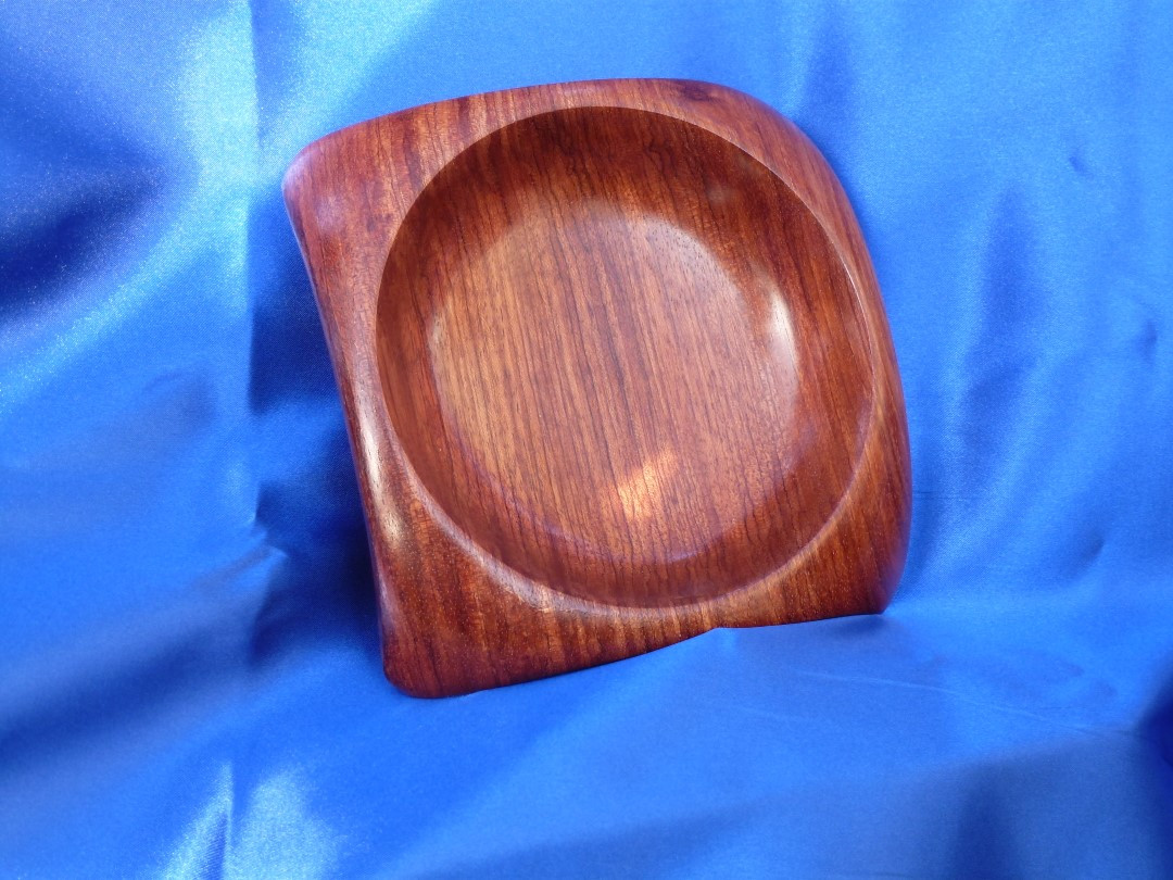 Square Edge Bowl- Bubinga