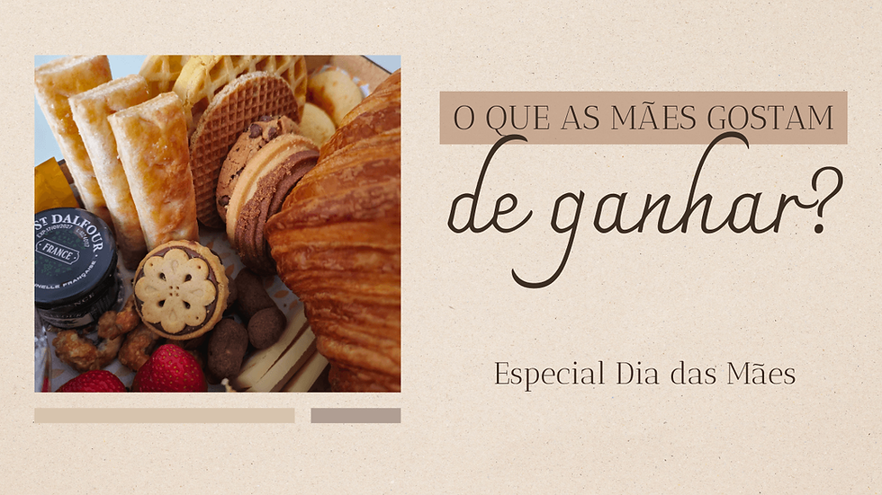 cesta de cafe da manha para dia das maes
