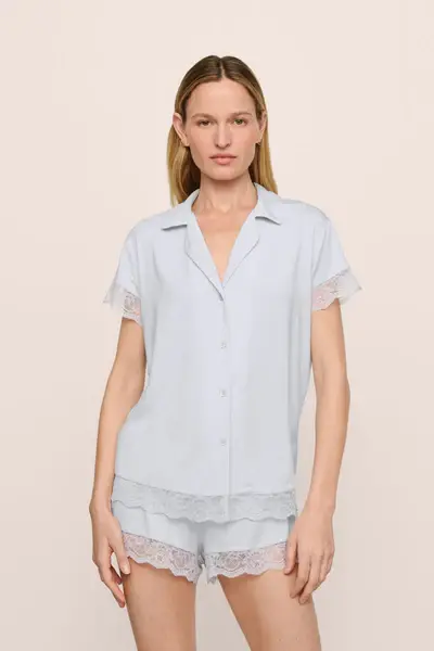 Thumbnail: Malou TENCEL Modal Shortie Short PJ Set