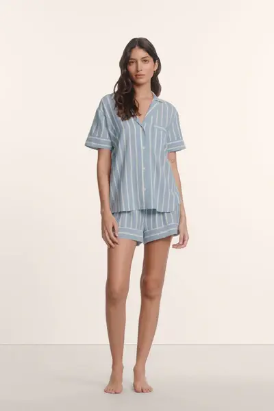 Thumbnail: Nautico Shortie Short PJ Set