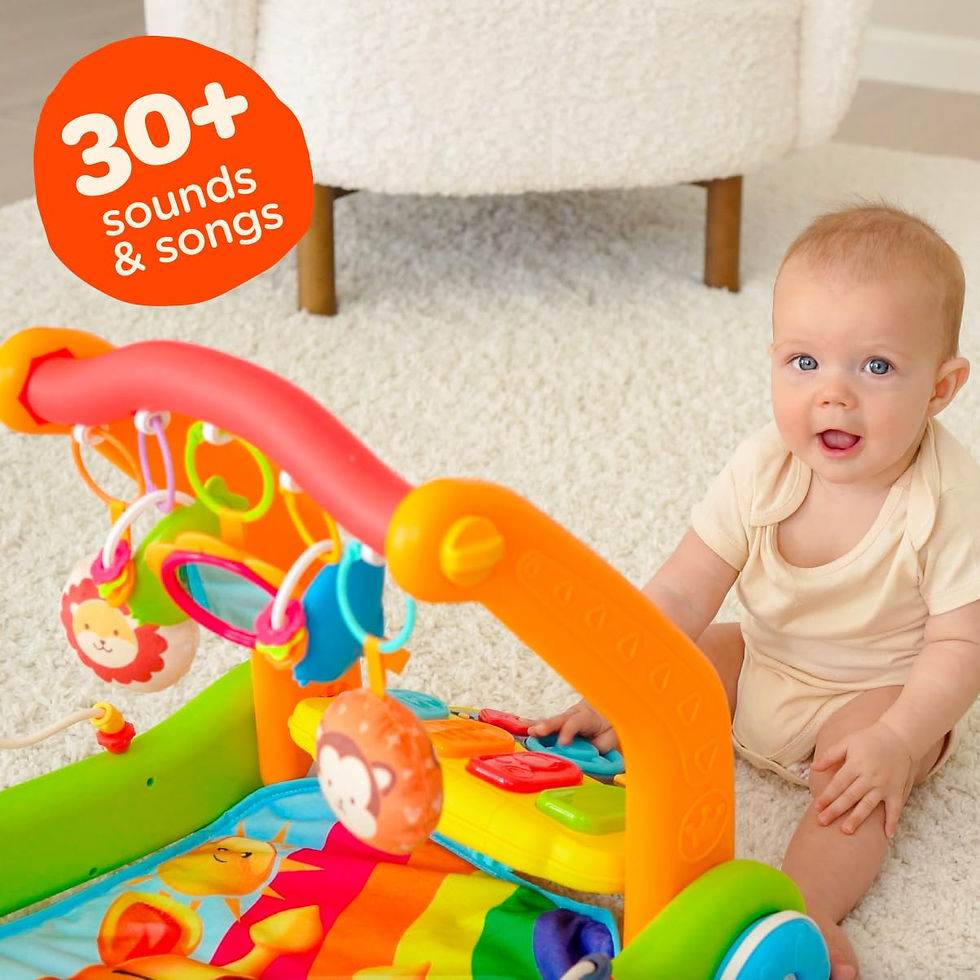 Thumbnail: Move2Play 4-in-1 Kick & Play Piano Baby Gym & Push Walker 0-12 Months