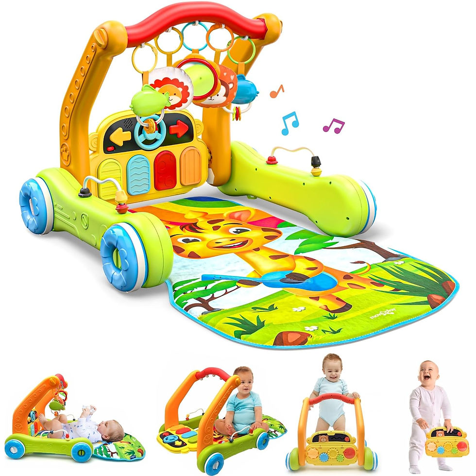 Thumbnail: Move2Play 4-in-1 Kick & Play Piano Baby Gym & Push Walker 0-12 Months