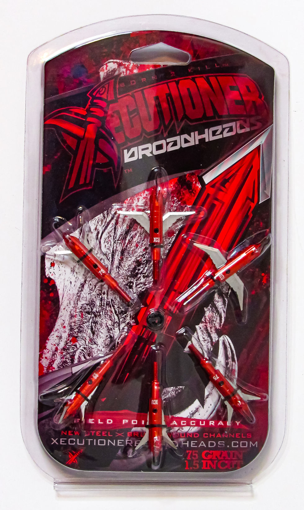 Xecutioner Expandable Broadhead Mechanical BIG RED 75G