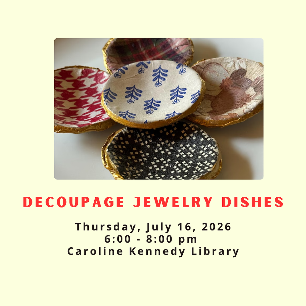 Decoupage Jewelry Dishes