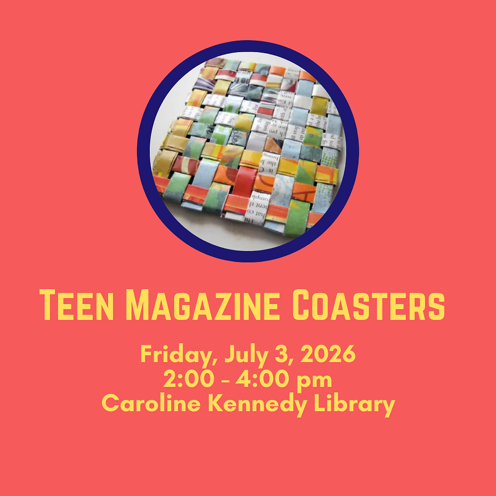 Teen Magazine Coasters