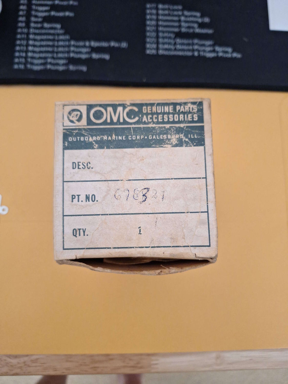 Thumbnail: NOS LAWN-BOY METAL AIR CLEANER HOUSING ASSY