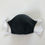 Thumbnail: Classic Face designer face mask:black cotton 