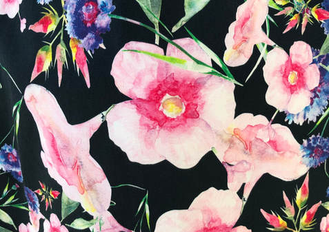 cotton print Botanical gardens
