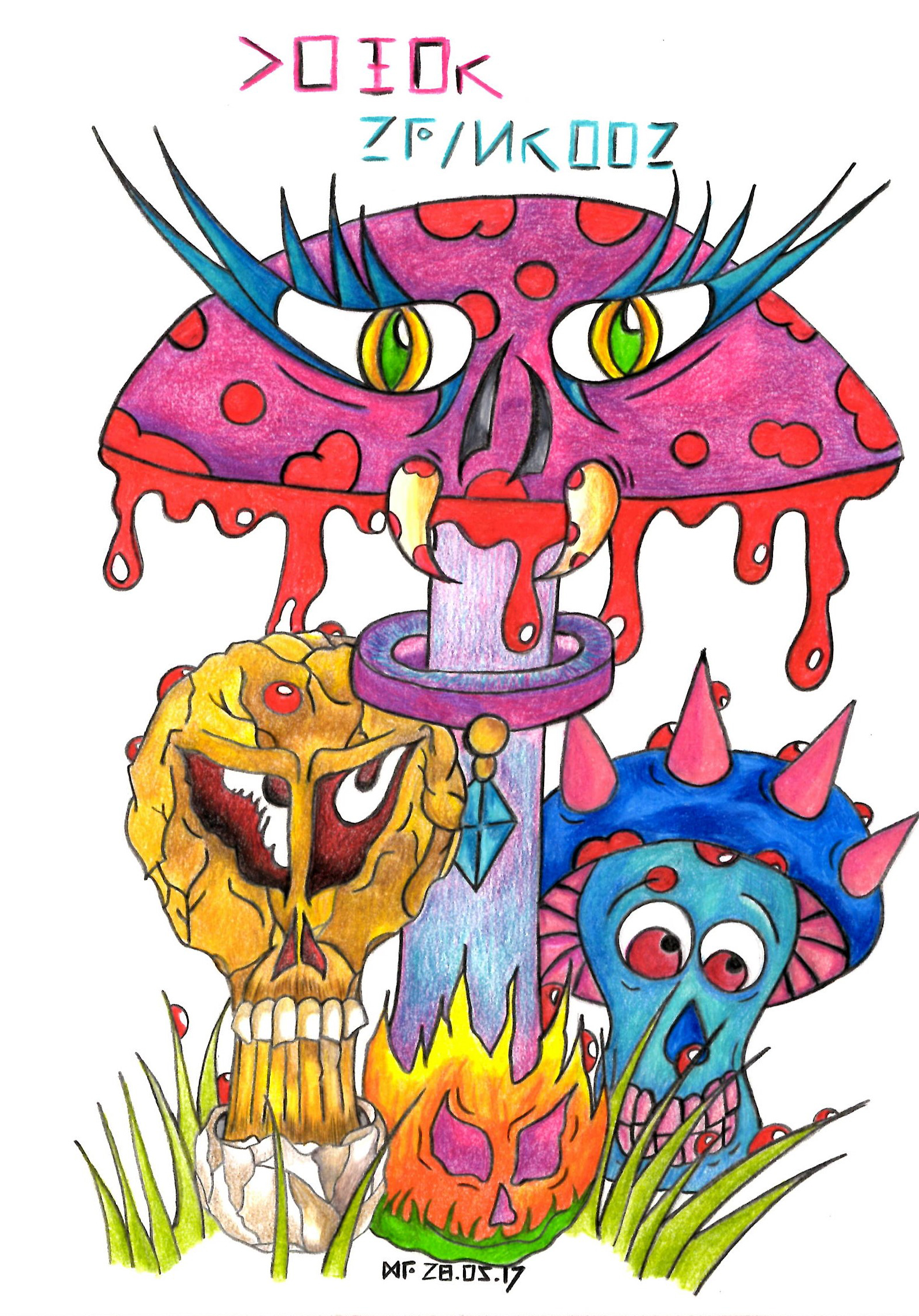 Color Mushroom