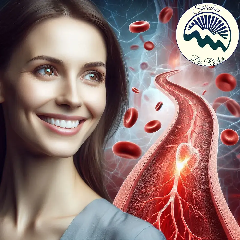 Spiruline bienfaits cholestérol
réduit le LDL, augmente le HDL et diminue les triglycérides.