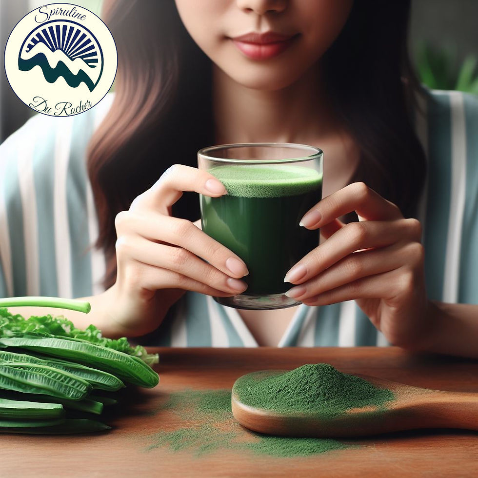 spiruline bienfaits fatigue - fer- vitamines