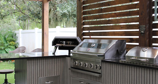 Grill Area Outdoor Kitchen made by Golden Service