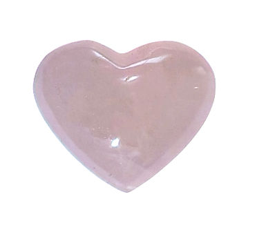 Star Rose Quartz Pocket Heart (#2273-3)
