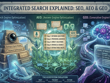 SEO vs GEO vs AEO: The complete 2026 guide for brands that don't want to disappear from AI search