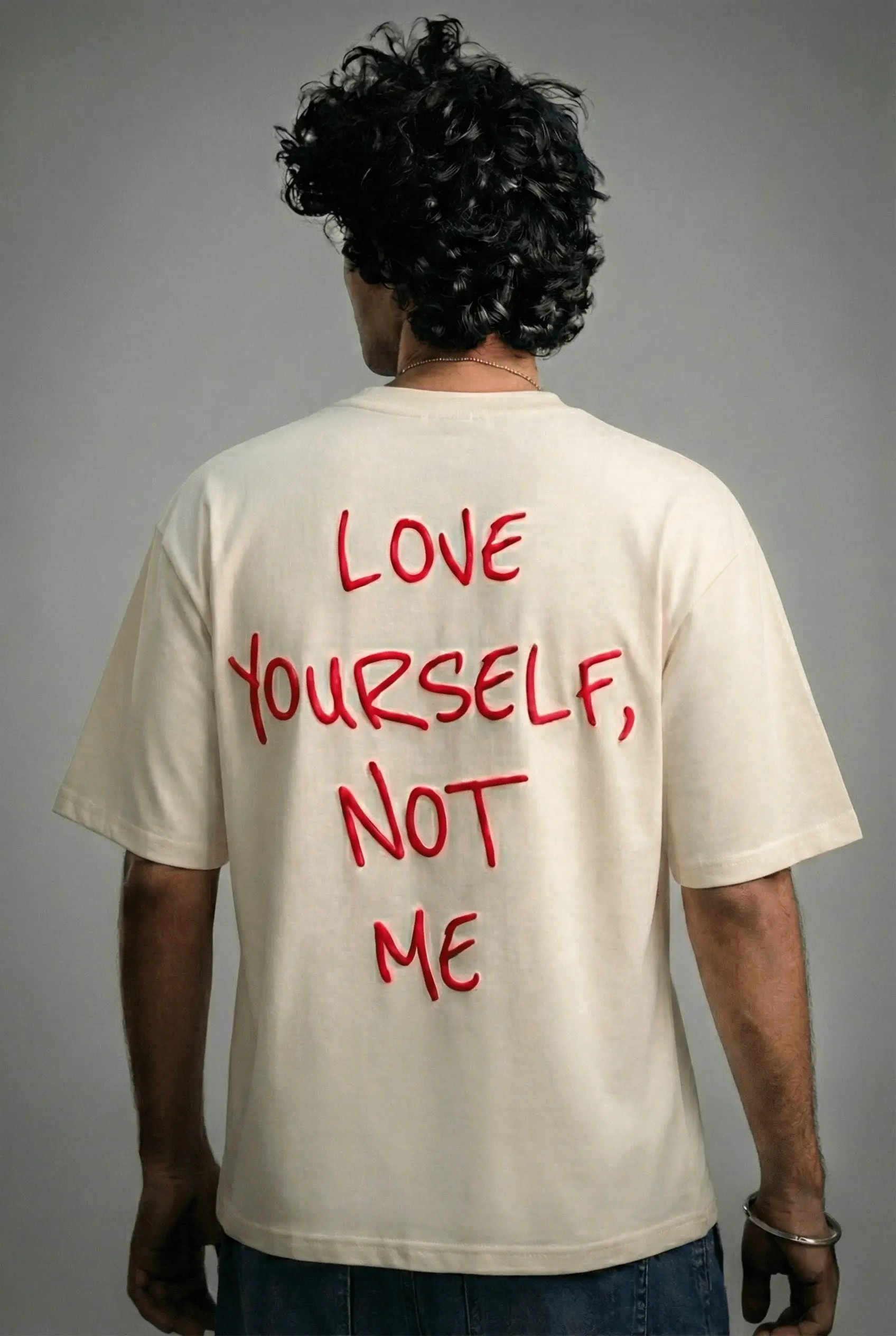 White T-shirt - Love Yourself