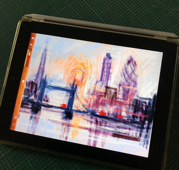 iPad sketch