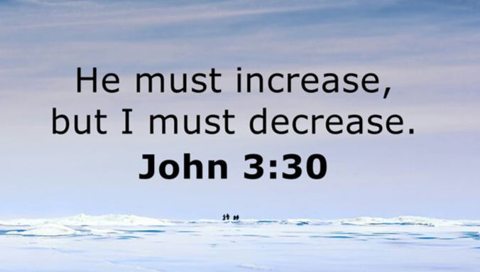 If Jesus is not the meaning and purpose of your life, the world will teach you to find it in vanity, or worse, doing it all 'in the name of God', but for your own little kingdom.