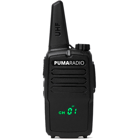 Picture of a Pumaradio PR-350 anaglue two way radio