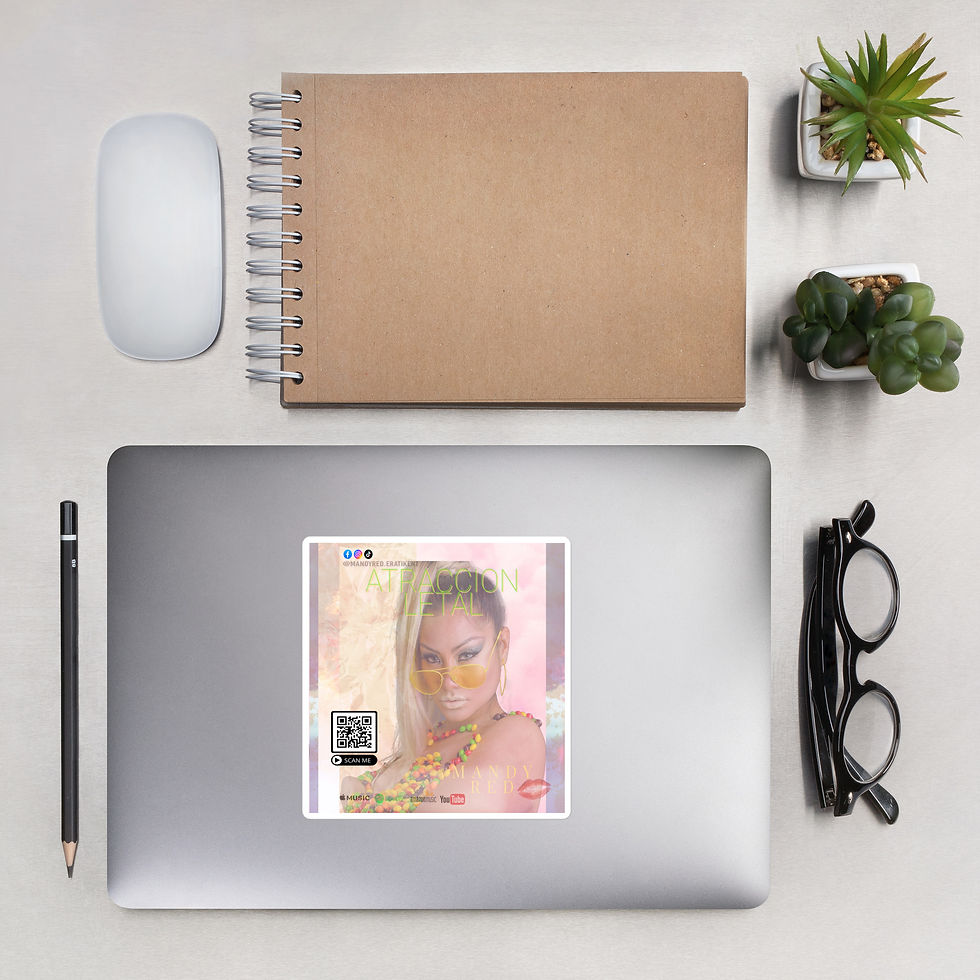 Thumbnail: Mandy Red Atraccion Letal Bubble-free stickers
