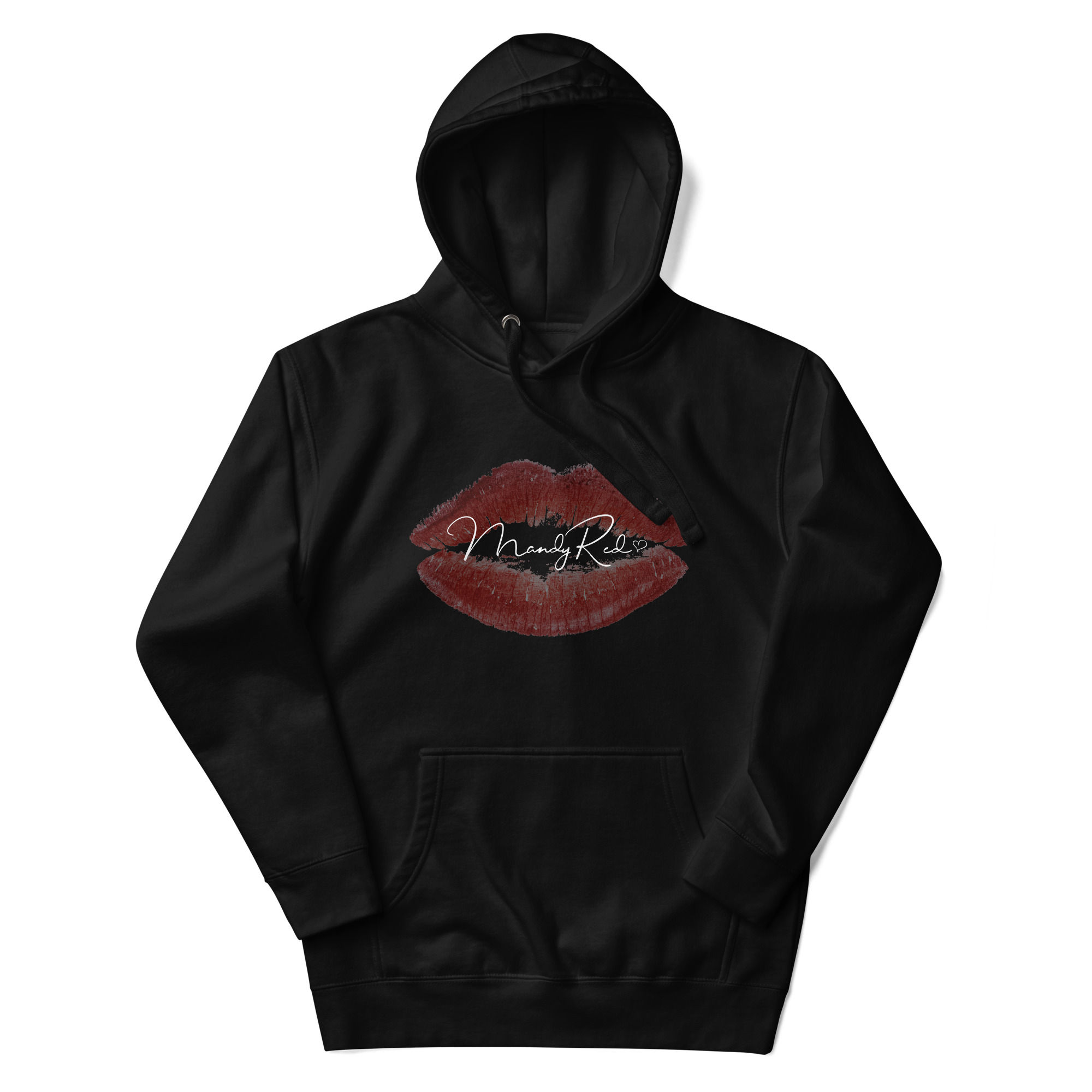 Mandy Red lips Unisex Hoodie